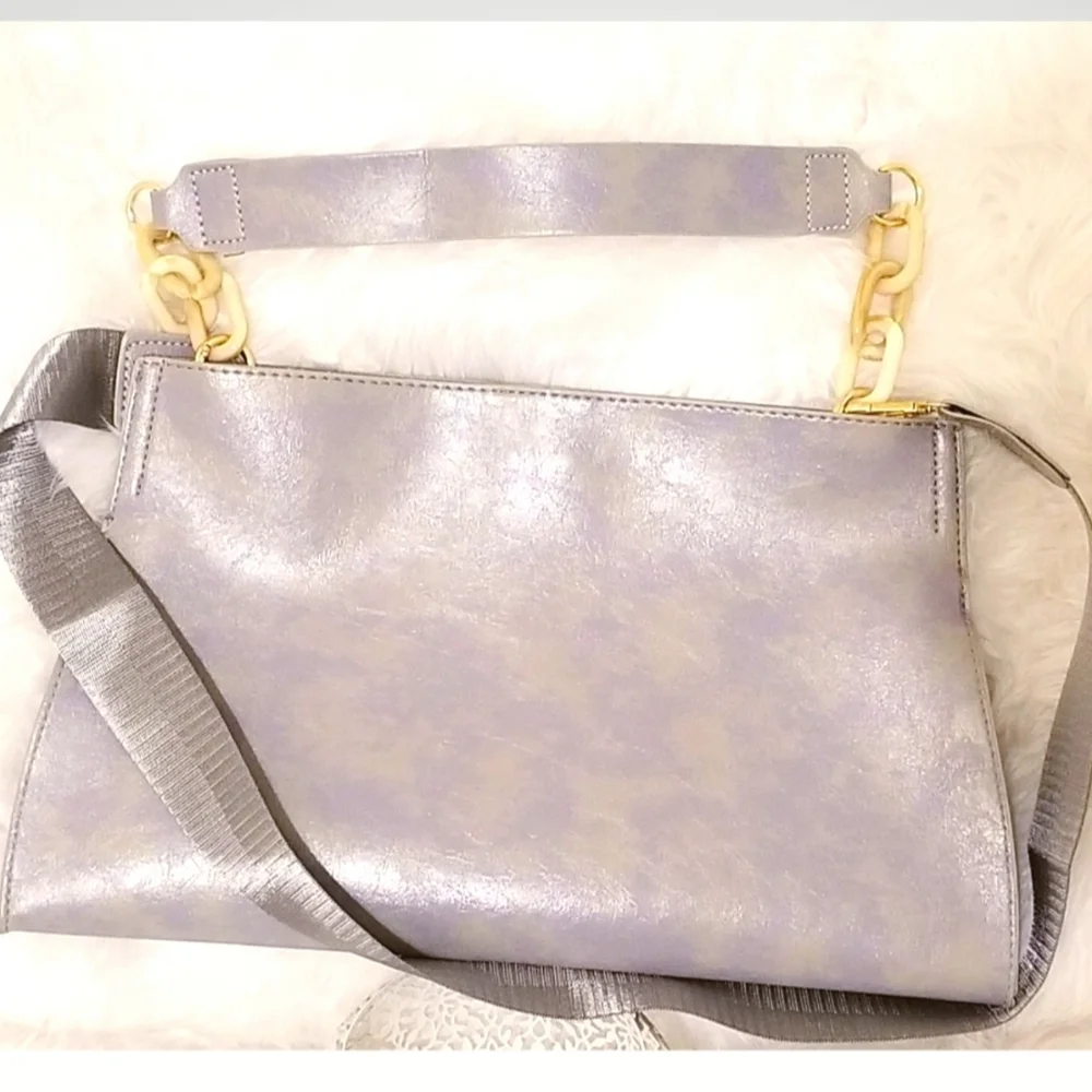 Gray Statement Bag